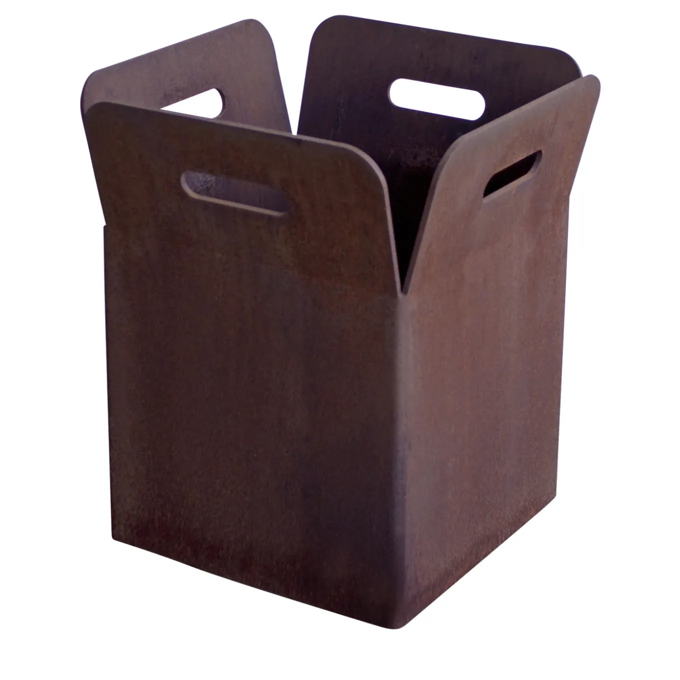 11.2 Portavaso in acciaio corten