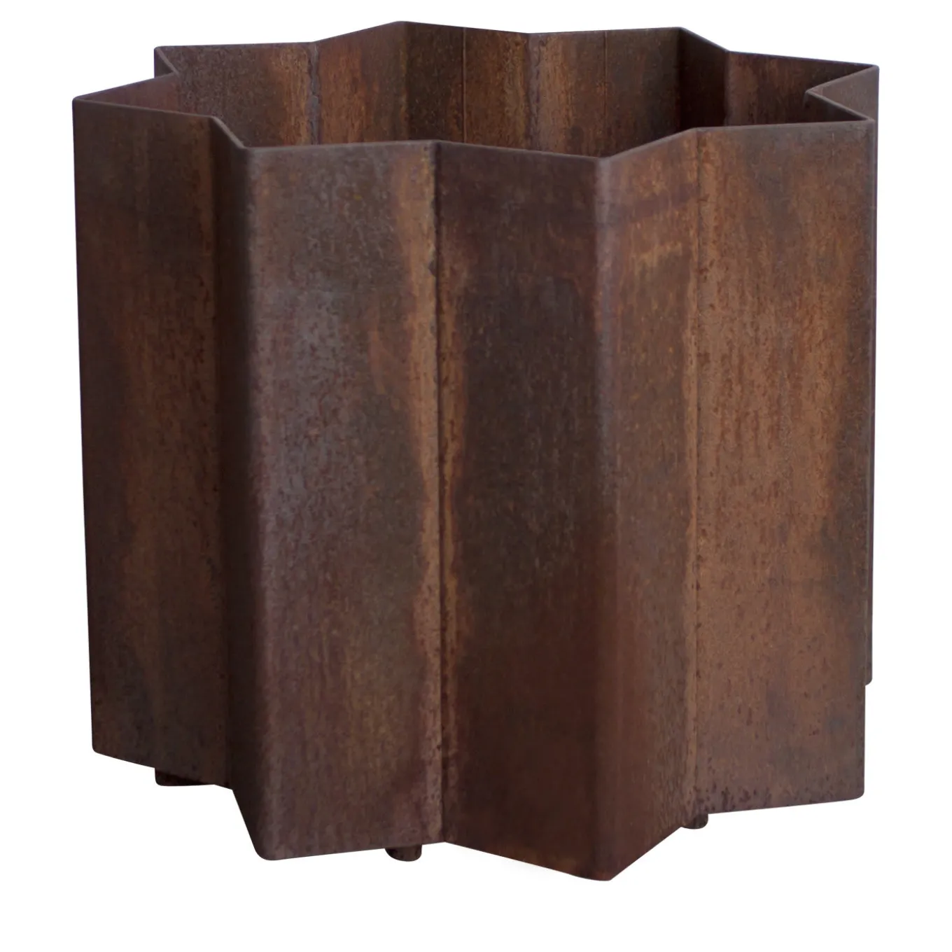 17 Portavaso in corten