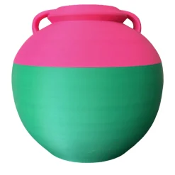Anfora Big Numa XXL Bicolore Verde e Fucsia