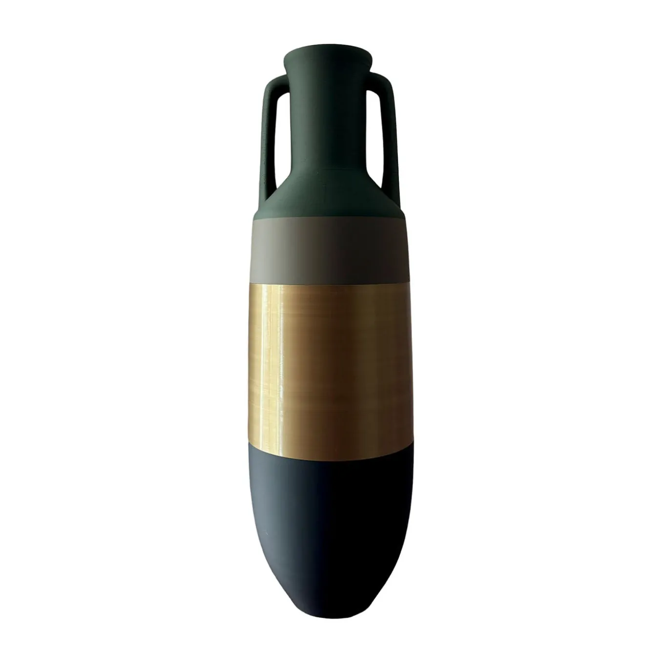 Anfora Giant Petrolio Bronzo Kaki e Verde Militare