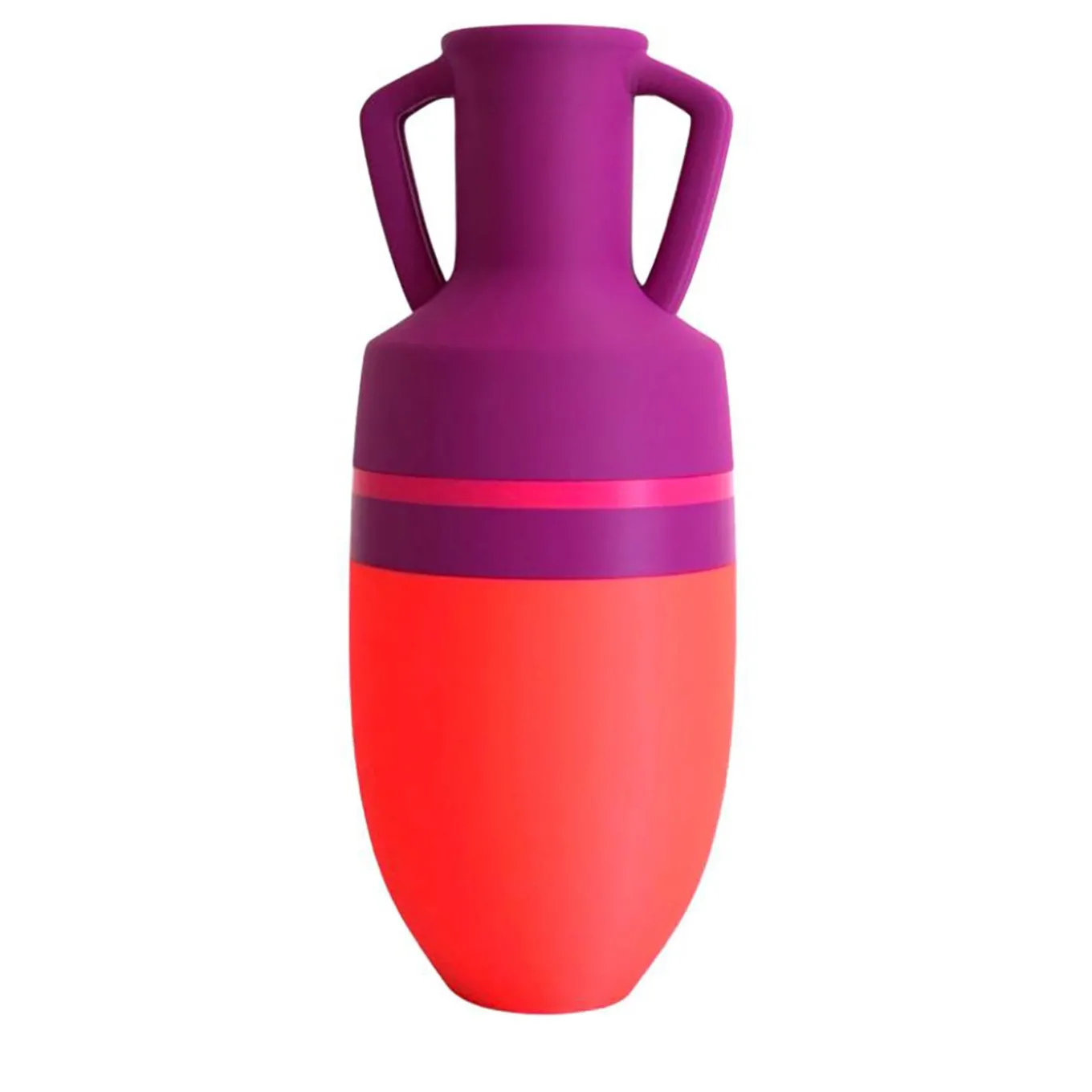 Anfora Ottaviano XL Arancione Viola e Fucsia