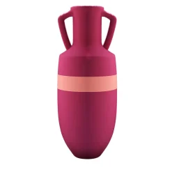 Anfora Ottaviano XL Fucsia e Rosso