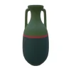Anfora Teodosio XL Petrolio Burgundi e Verde Militare