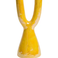 Arancia Candelabro in ceramica