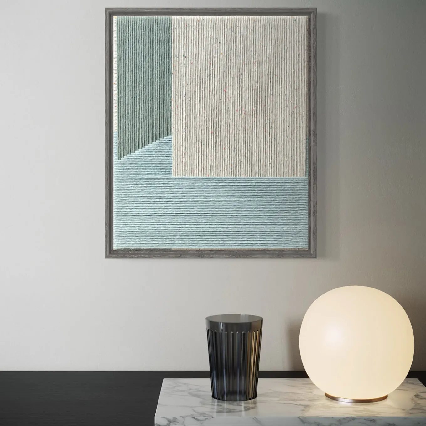 Arazzo multicolore Simple Forms, #2