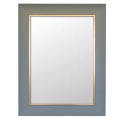 Arco - Specchio contemporaneo azzurro