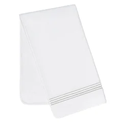 Asciugamano da bagno bianco e grigio Four Generations
