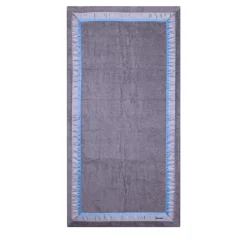 Asciugamano da spiaggia grigio-blu