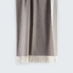Biella60 Coperta grigio tortora