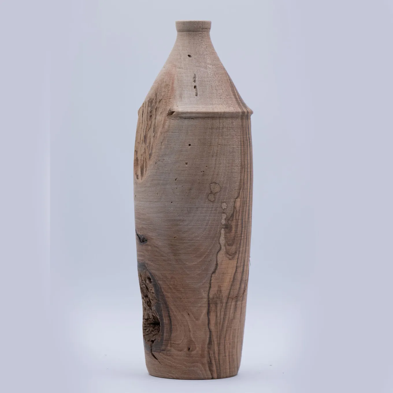 Bottiglia decorativa in legno Nebulosa