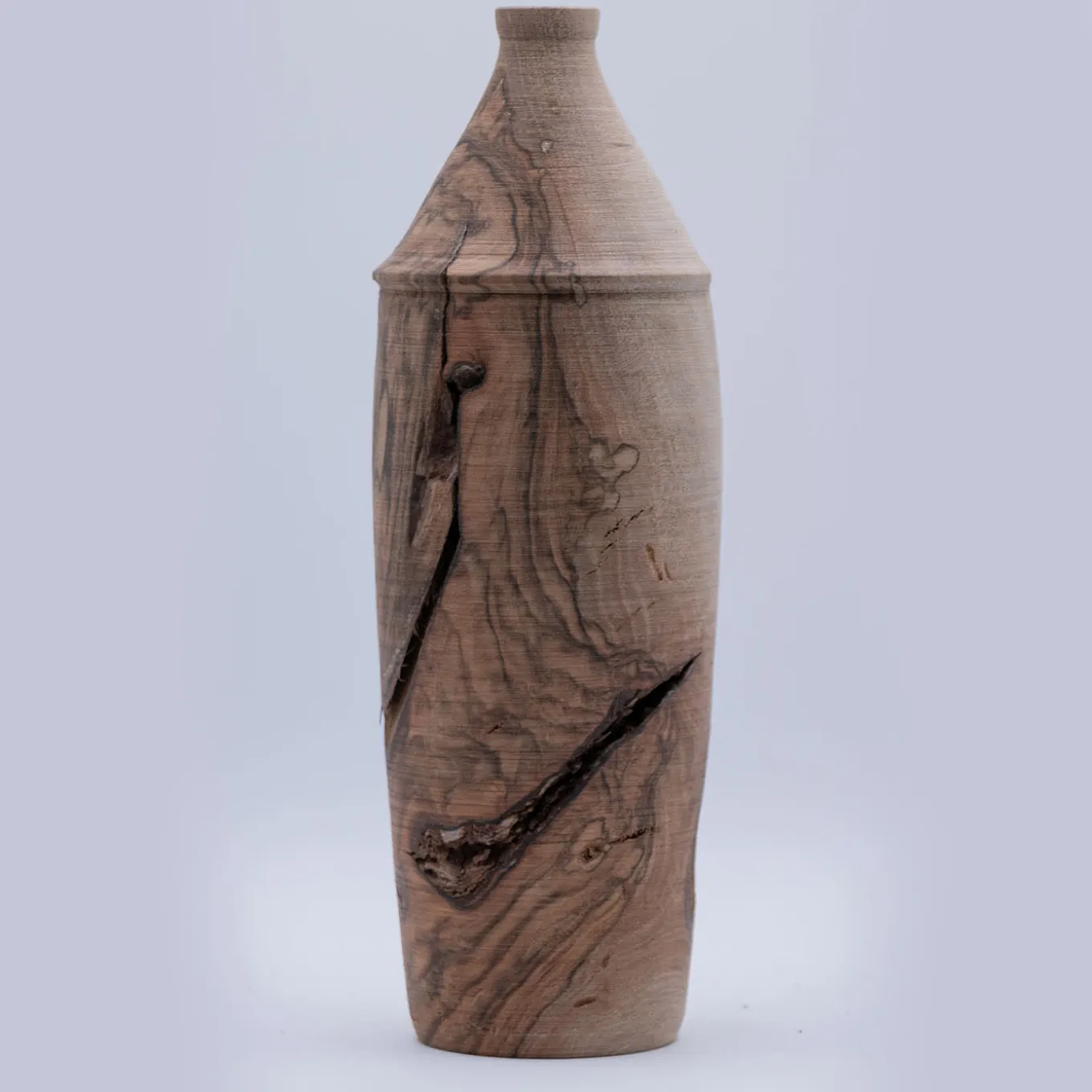 Bottiglia decorativa in legno Nebulosa