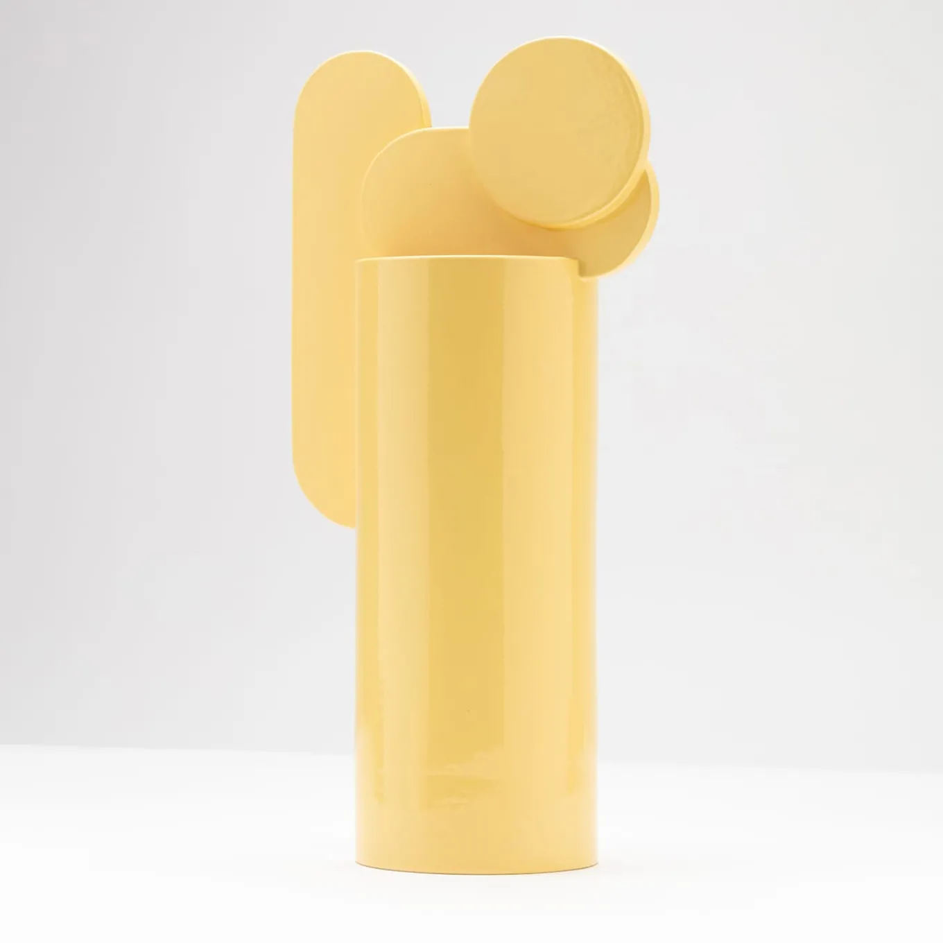 Bubble Family Arancia Vaso Giallo Pastello