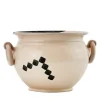 Cachepot con motivo quadrato Kiasmo