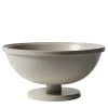 Calice grande in ceramica grigia Cuppone di Aldo Cibic