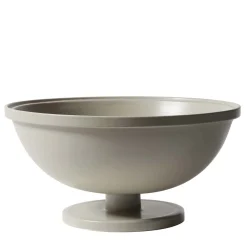 Calice grande in ceramica grigia Cuppone di Aldo Cibic