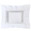 Camicie da letto Boudoir bianco e grigio chiaro di Four Generations