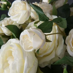 Camilla Roses Composizione floreale finta con vaso