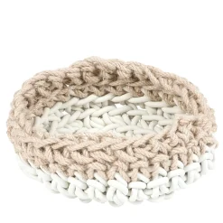 Canapa White Basket #1 di Rosanna Contadini