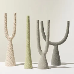Candelabro Mono OMEGA Verde Lime Opaco