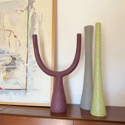 Candelabro Mono OMEGA Verde Lime Opaco