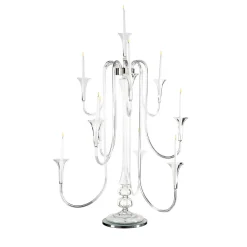 Candelabro Octopus Pyrex a 10 braccia