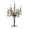 Candelabro trasparente Alicante 7 luci