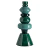 Candeliere geometrico alto verde
