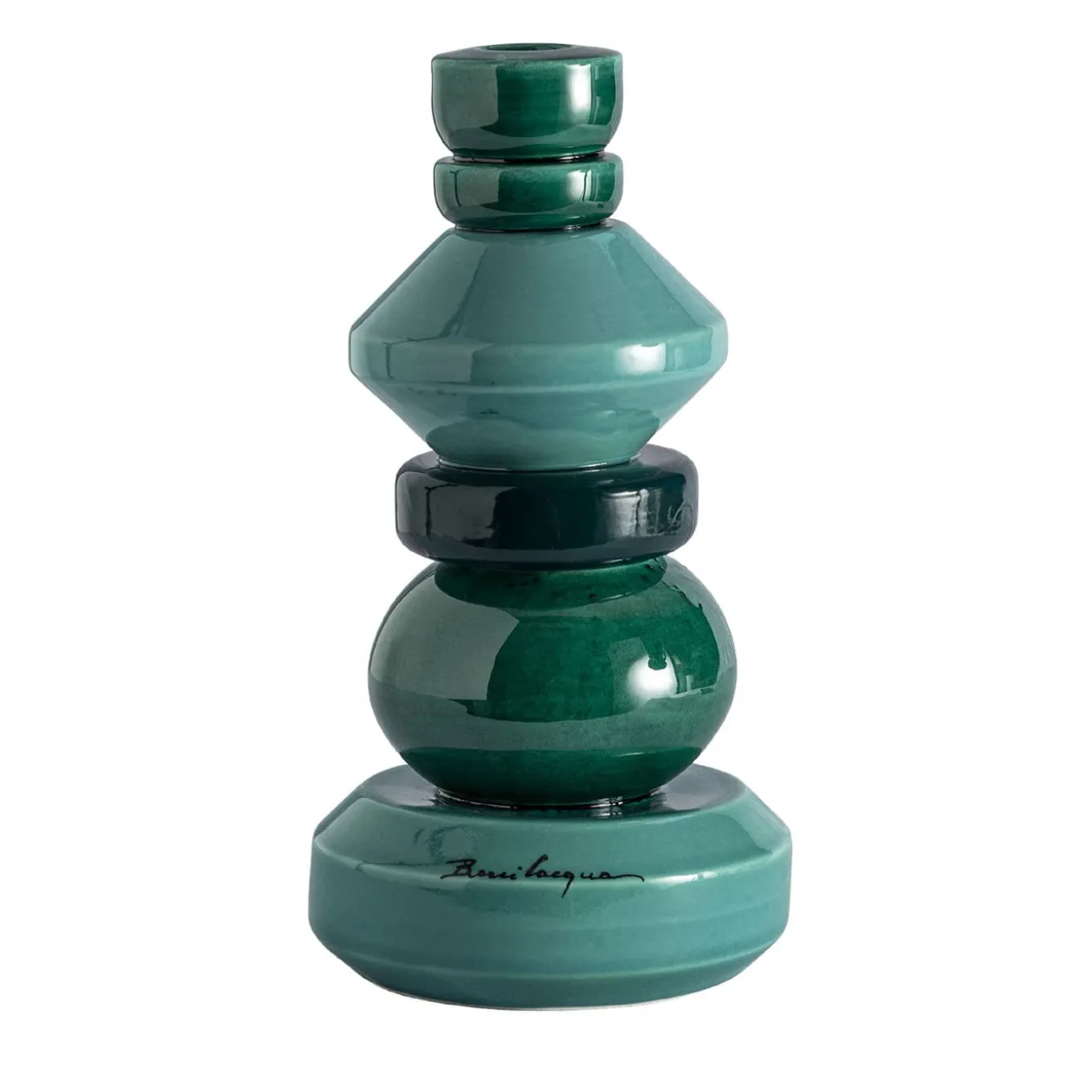 Candeliere geometrico medio verde