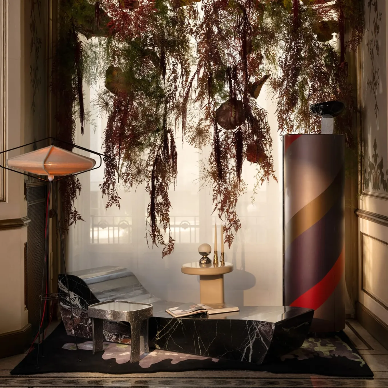 Candeliere in ottone Underwood