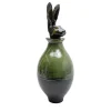 Canopo Lepre Vaso XL nero e verde