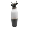 Canopo Toro Vaso a L bianco e nero