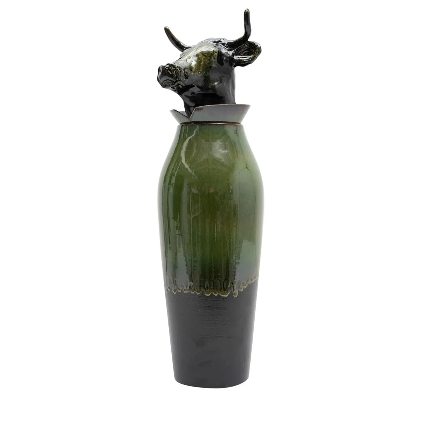Canopo Toro Vaso a L nero e verde