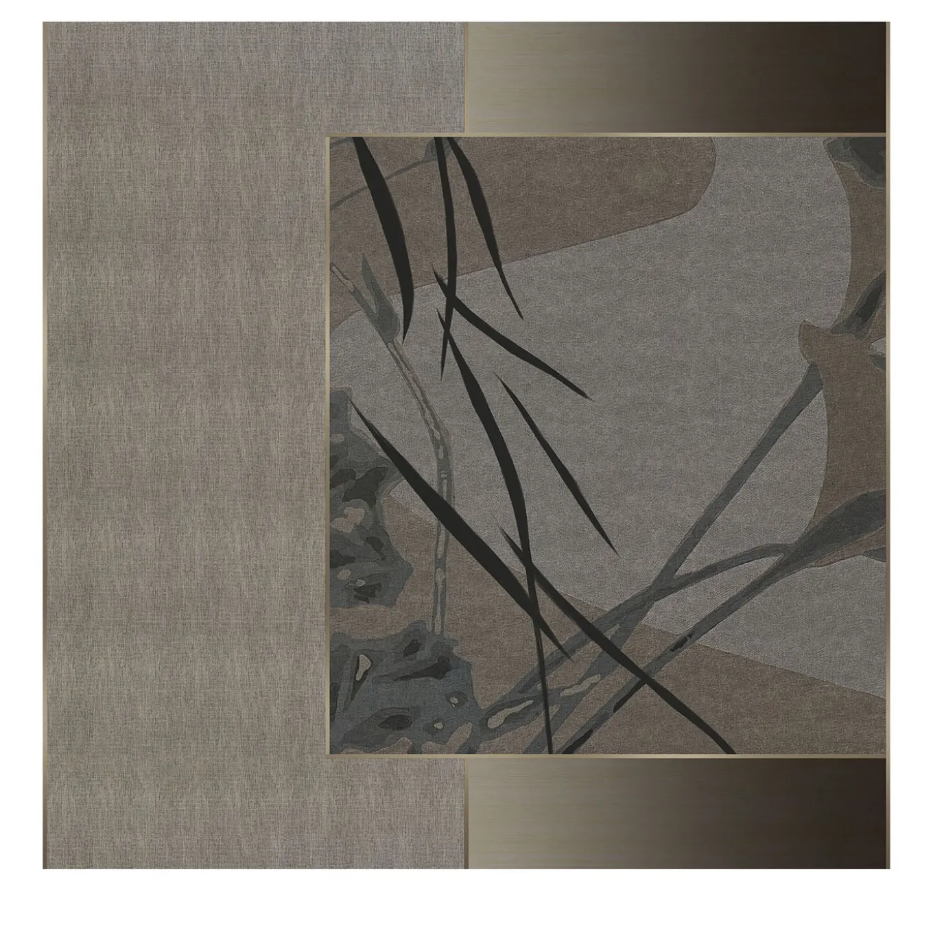 Carta da parati Beige Confin del mare