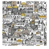 Carta da Parati DIY con Paesaggio Urbano Mediterraneo