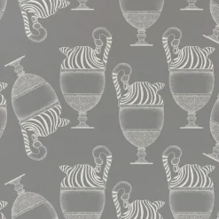 Carta da parati Fontana Grigio Elefante