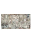 Carta da parati Grottesche con elementi architettonici multicolore