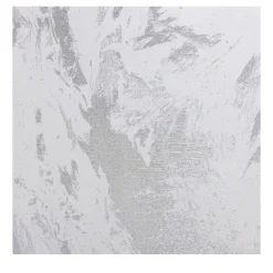 Carta da parati in jacquard argento cristallo