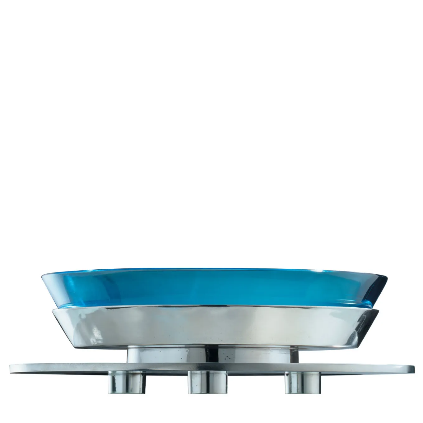Centrotavola a tavola rotonda in edizione limitata di Ettore Sottsass