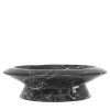 Centrotavola Amaltea nero antico di Ivan Colominas