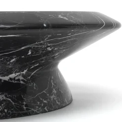 Centrotavola Amaltea nero antico di Ivan Colominas