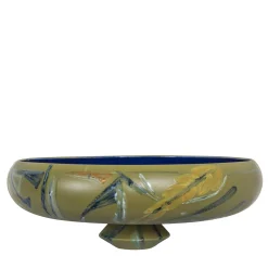 Centrotavola in ceramica dipinto a mano Panarea
