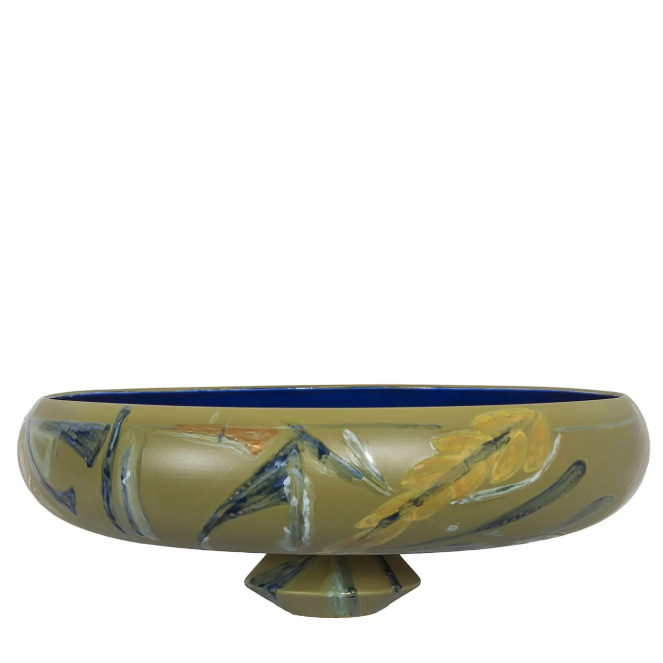 Centrotavola in ceramica dipinto a mano Panarea