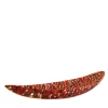 Centrotavola in vetro di Murano rosso Gondola Sunshine di Andrea Orso