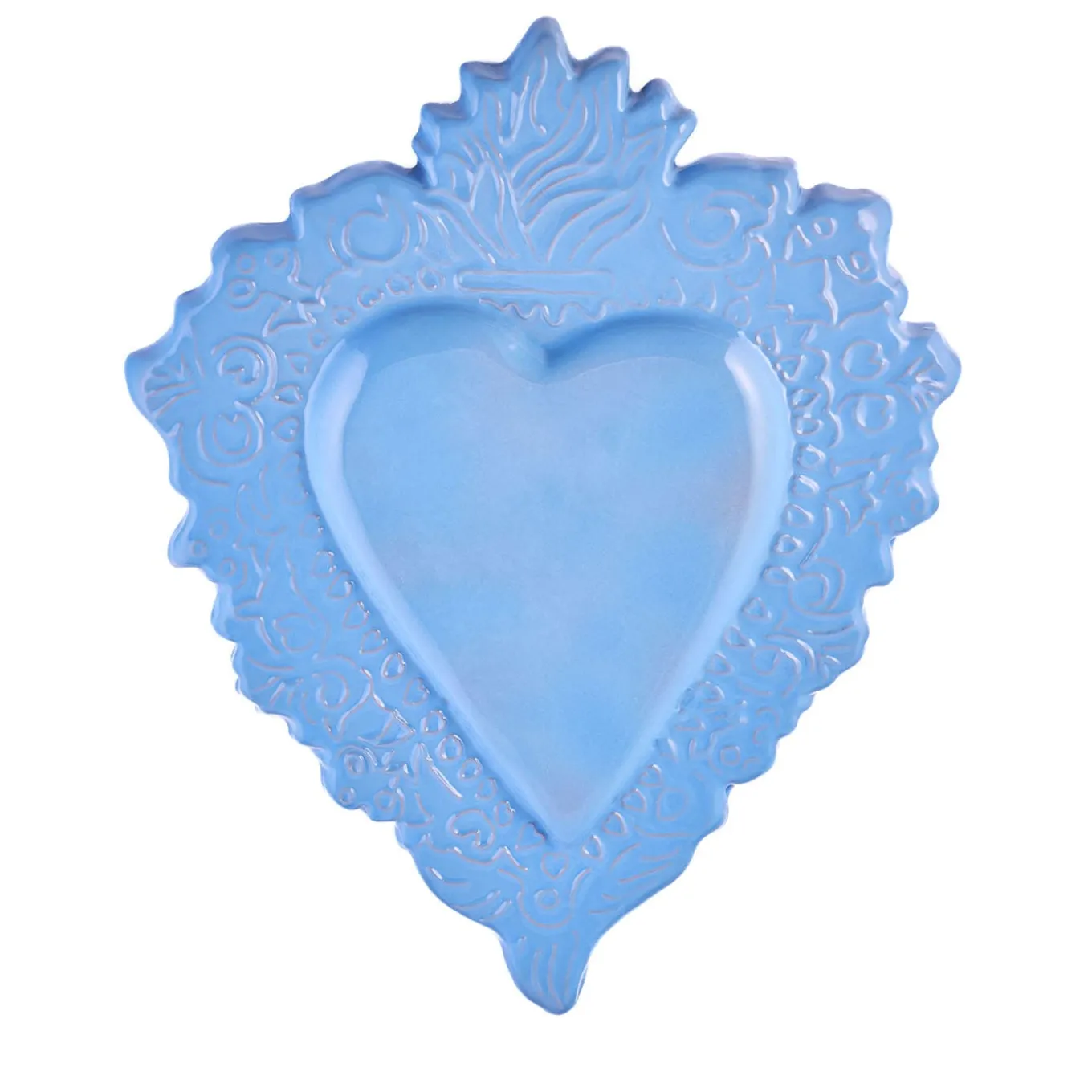 Ceramica decorativa Devotion Turchese