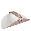 Cestino per asciugamani in pelle Riviera Ash Rose e Oyster