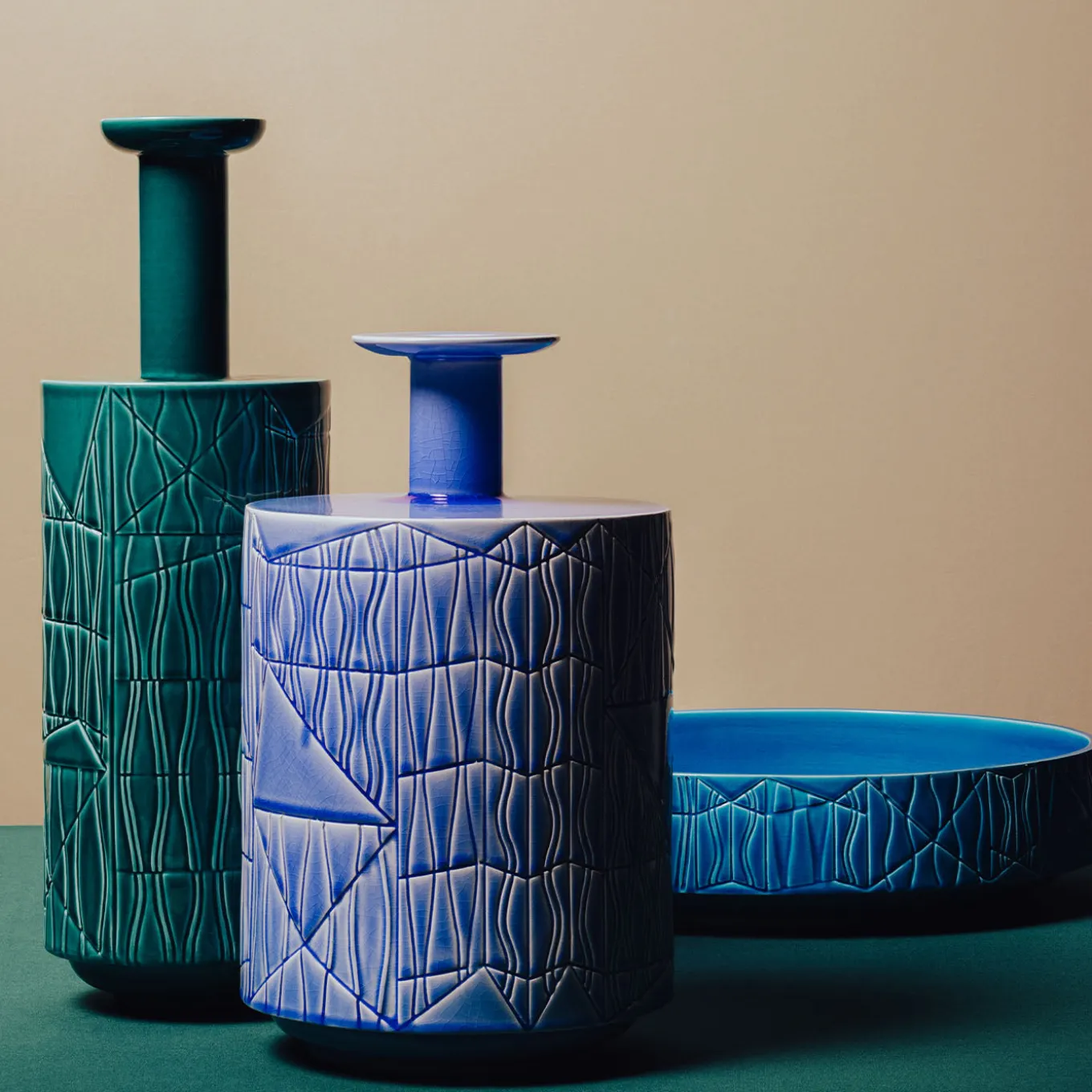Ciotola blu di Bethan Laura Wood