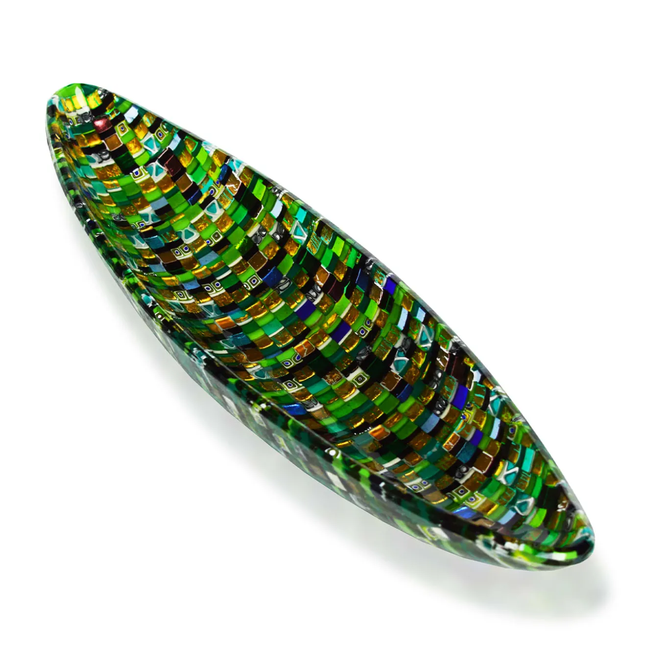 Ciotola centrotavola Gondola Green Sunshine