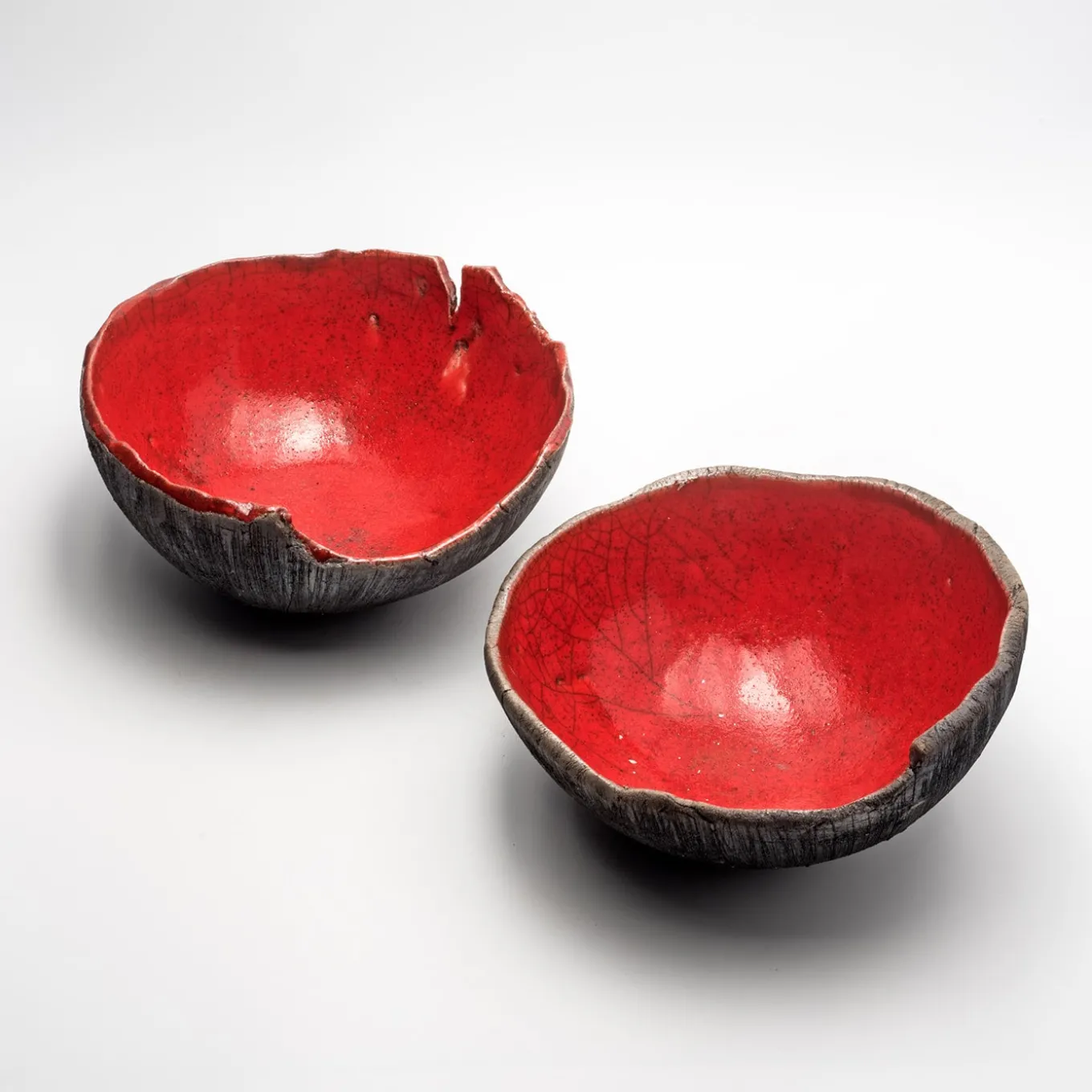 Ciotola Decorativa Rosso Di Sera In Ceramica Rossa Di Nino Basso #2