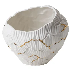 Ciotola decorativa Zefiro Gold Cracks