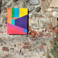 Color Spaces Albirit Pittura acrilica su tela